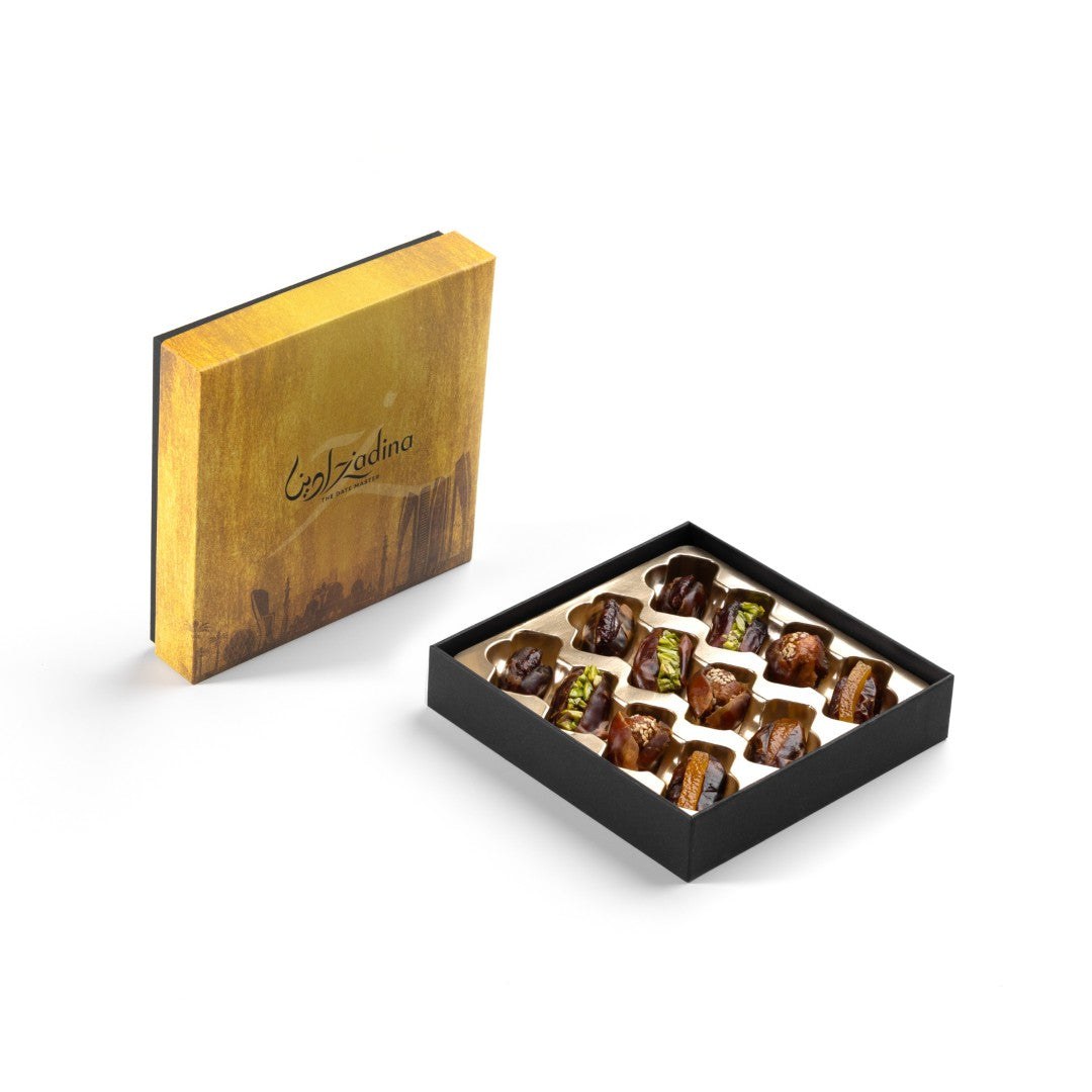 Abu Dhabi Skyline Box with Stuffed Dates 185g