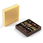 Gold Square Small Box With Assorted Dates - 315g
