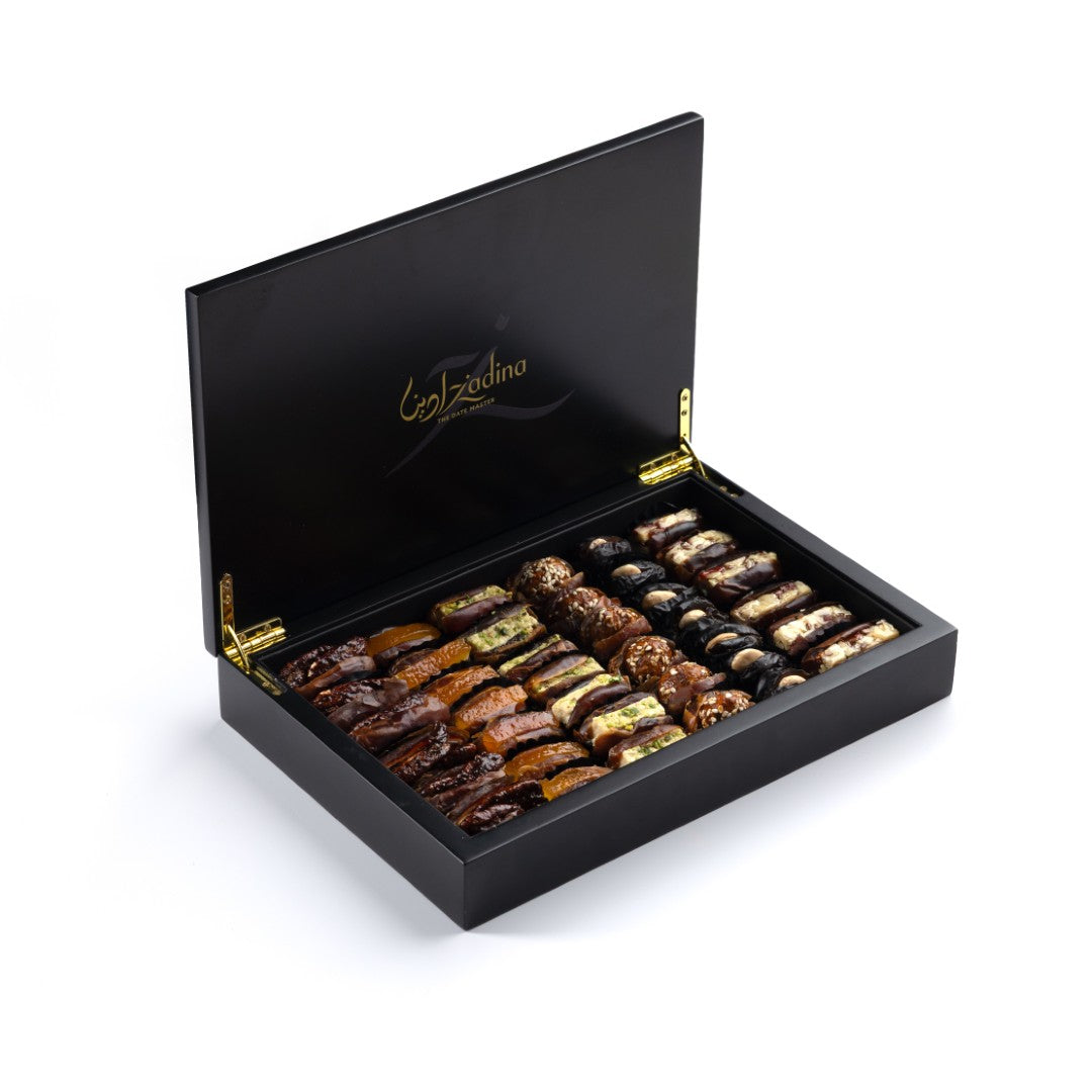 Night Sky-Inspired Resin Wooden Box