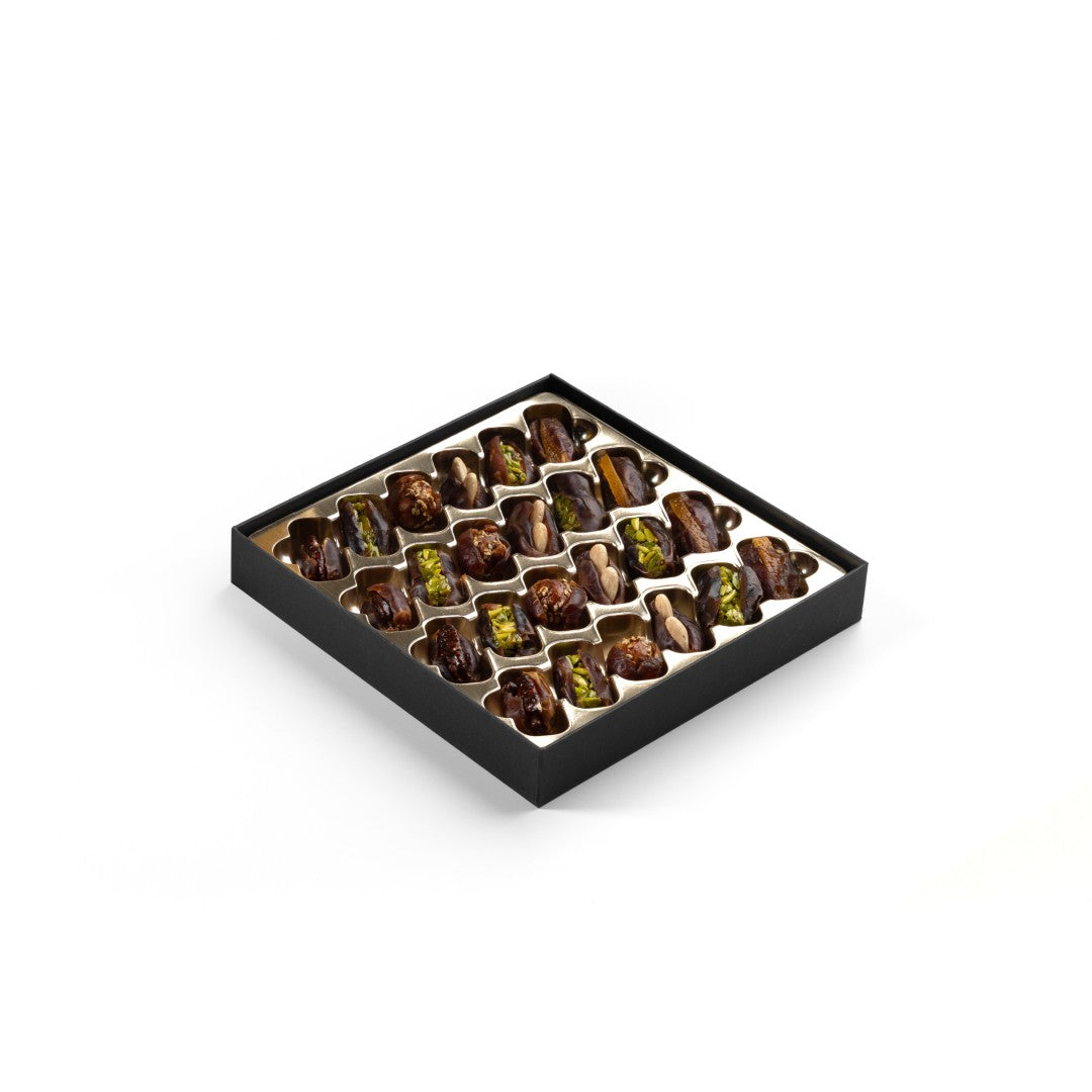 Abu Dhabi Skyline Box with Assorted Stuffed Dates 380g