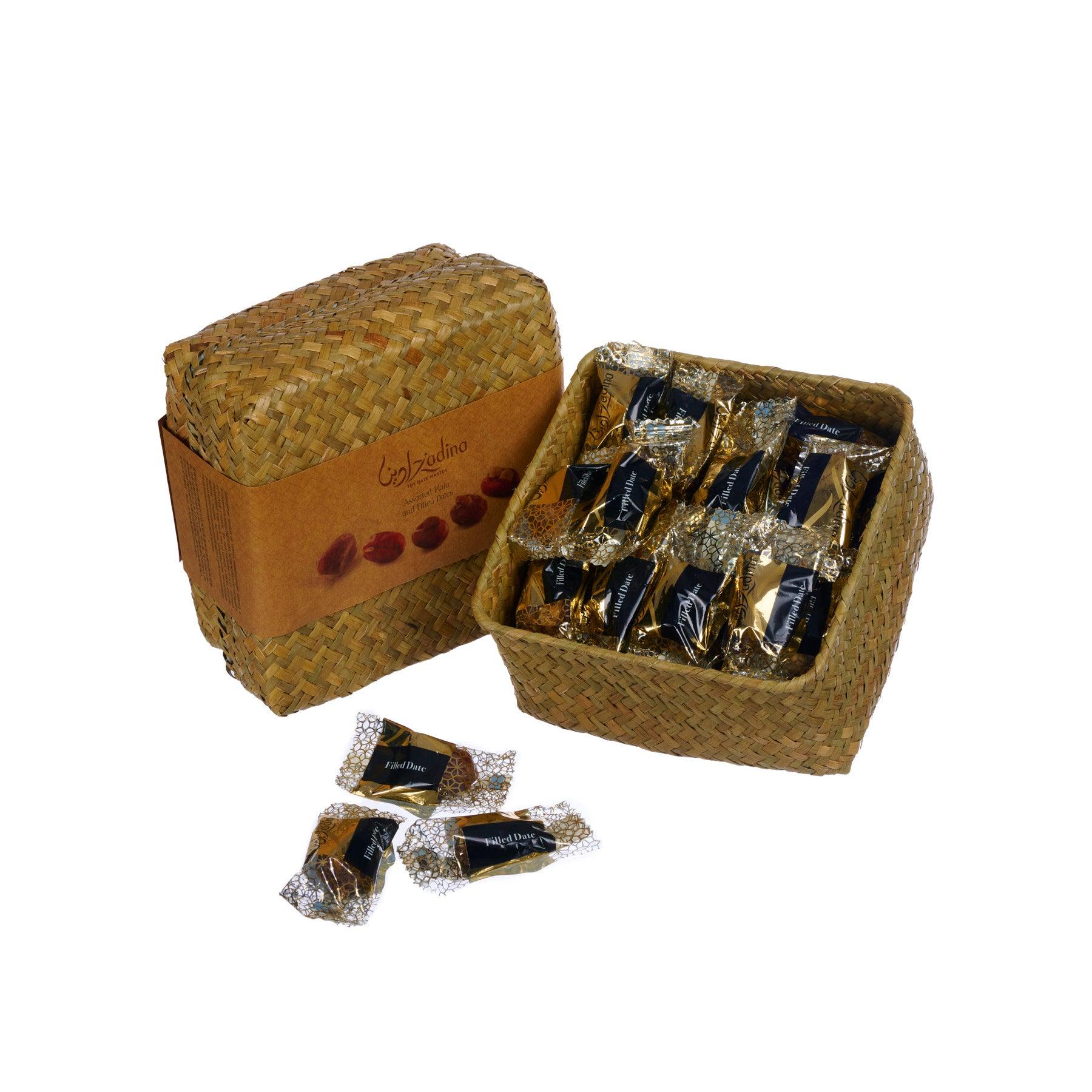 Handmade Palm Box IW Kholas Plain Dates