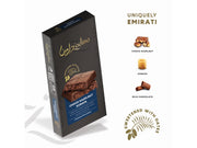 Date-Sweetened Choco Hazelnut Kunafa Chocolate Bar