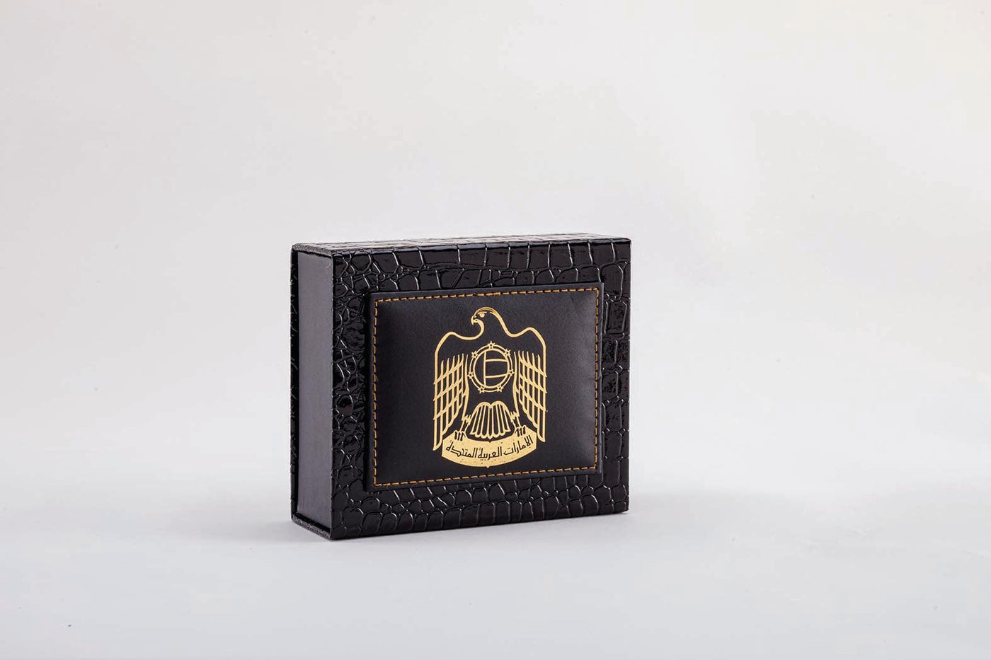 UAE Logo Leather Box With Assorted Dates