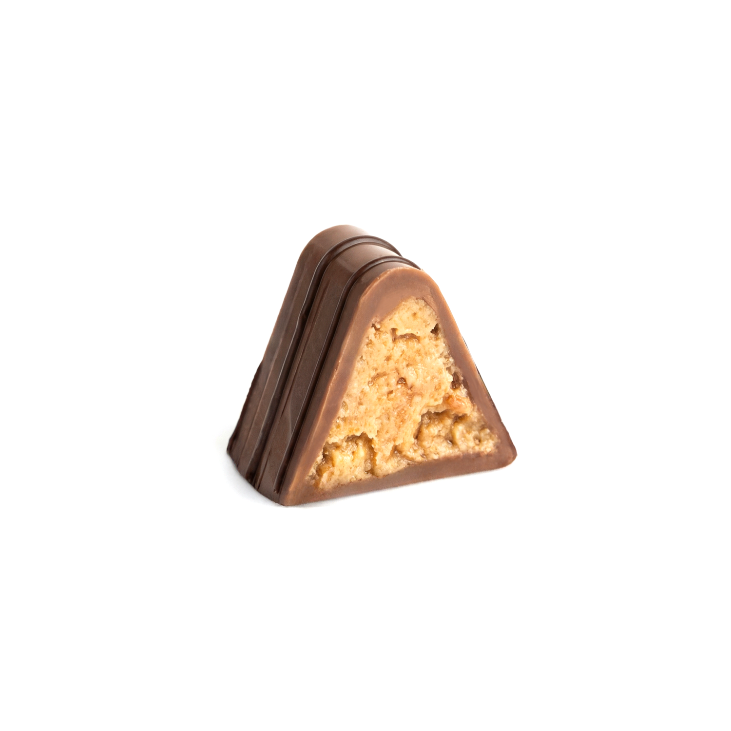 Milk Chocolate with Caramelised Hazelnut Gianduja & Feuilletine