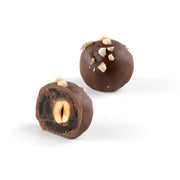 Milk Chocolate-Covered Kholas Date With Caramelized Hazelnut