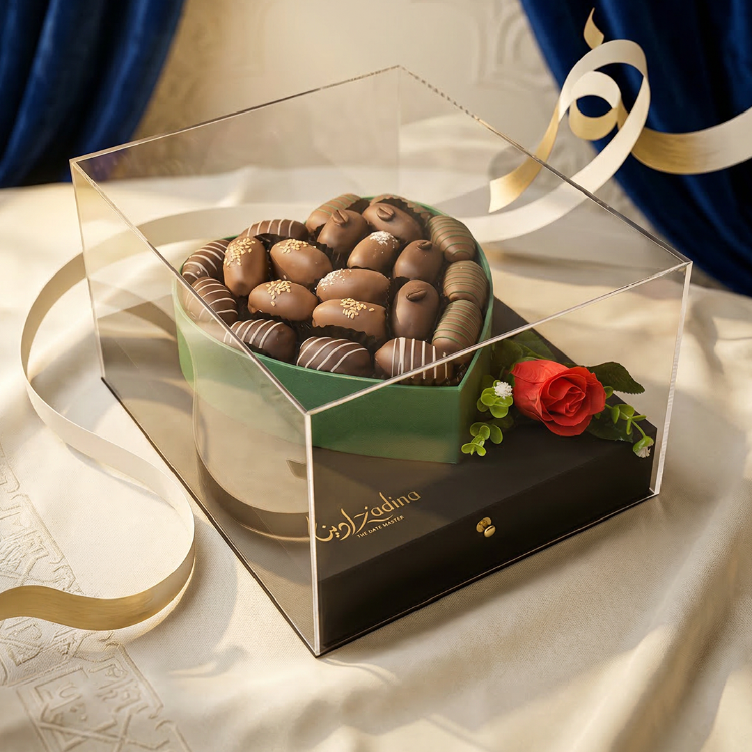 Mother’s Day Gift Box with Filled Dates & Chocolates