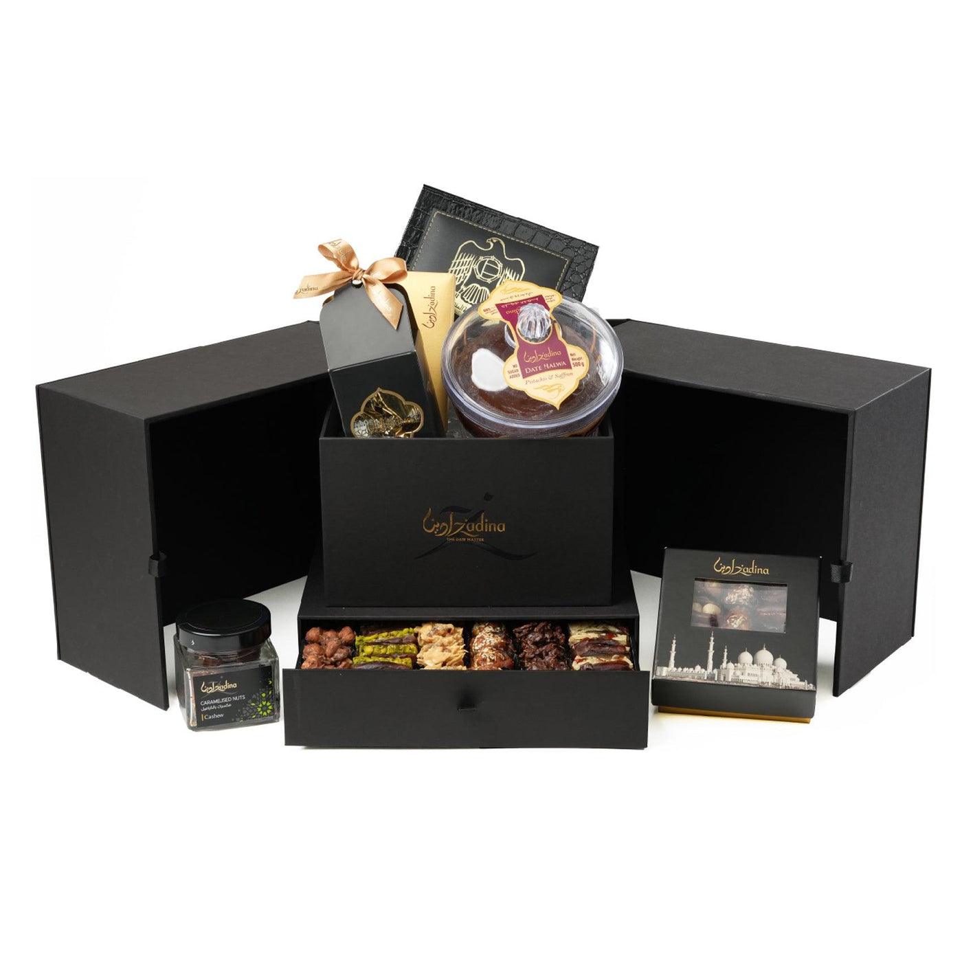 Luxury Cube Hamper With Drawer Date Gift Set