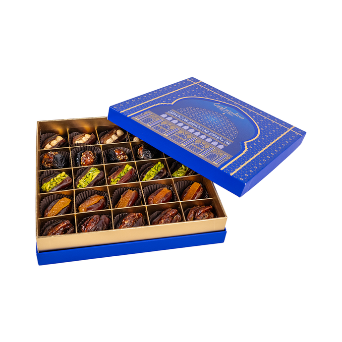 Small Ramadan Date Box with Assorted Filled Dates