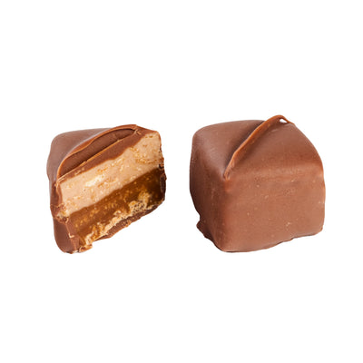 Milk Chocolate Filled With Caramel & Hazelnut Praline