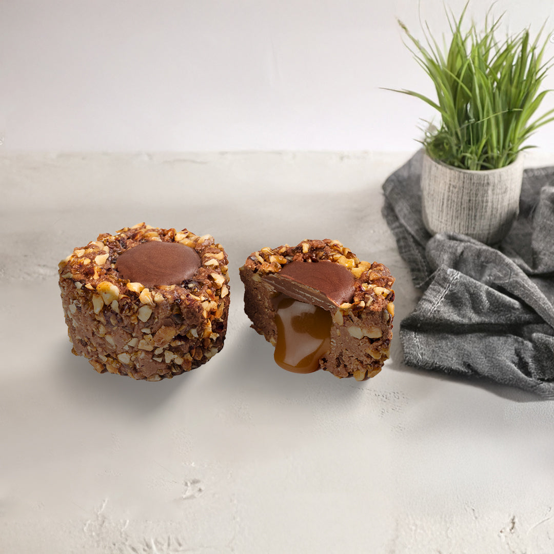 Milk Chocolate With Hazelnut & Caramel Filling