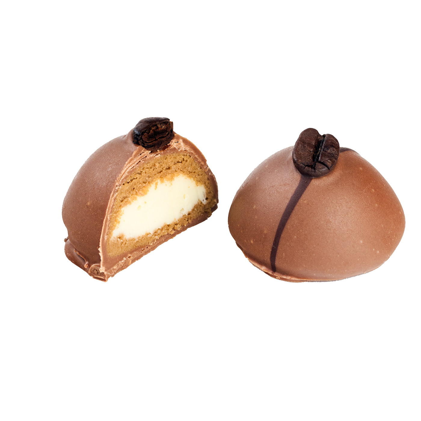 Milk Chocolate With Coffee & Cheesecake Filling