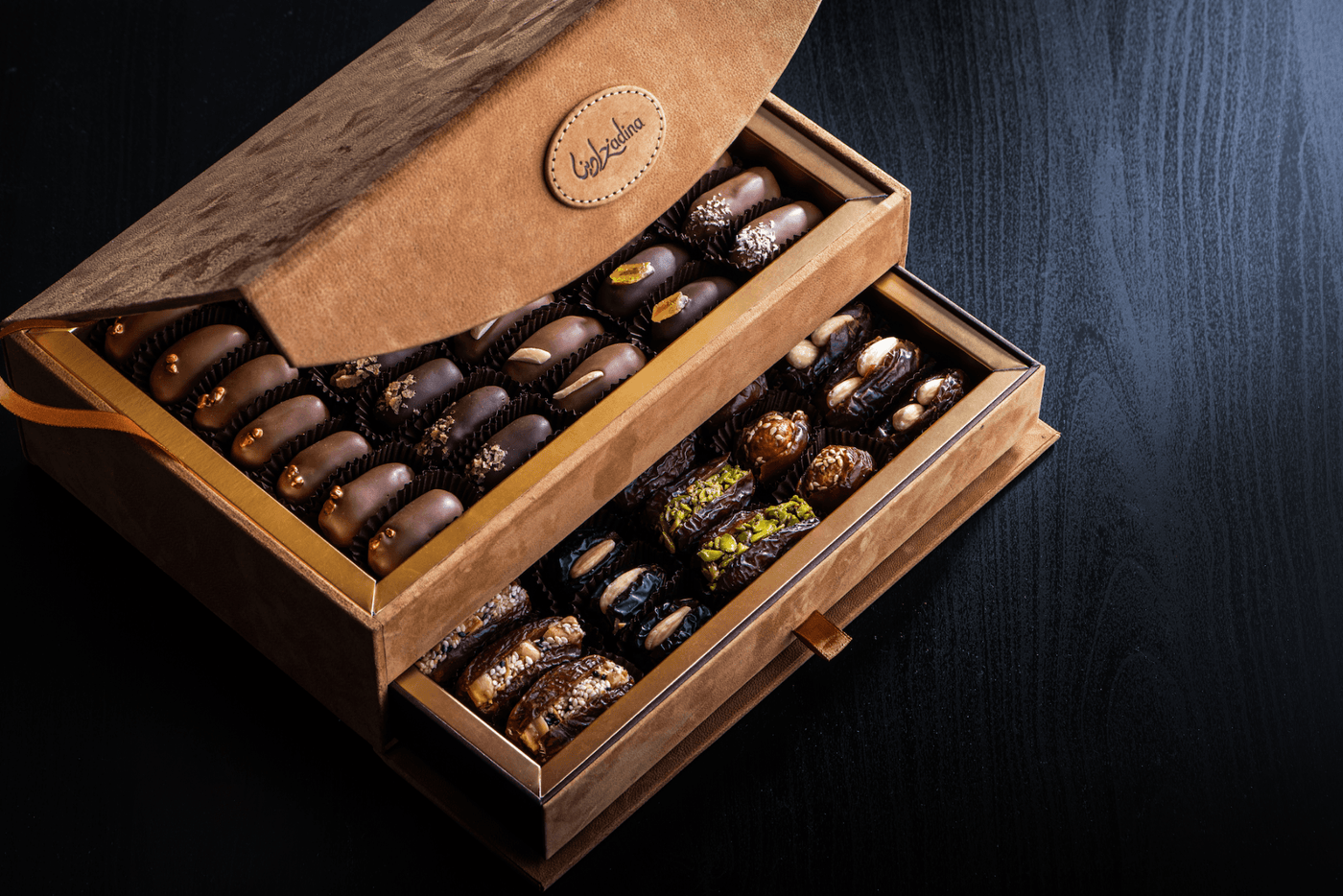 Camel Leather Box
