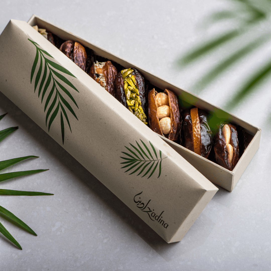 7 Piece Gourmet Healthy Stuffed Dates Box