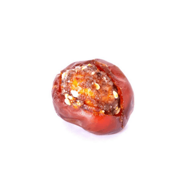 Gourmet Caramelized Macadamia & Sesame-Filled Kholas Dates