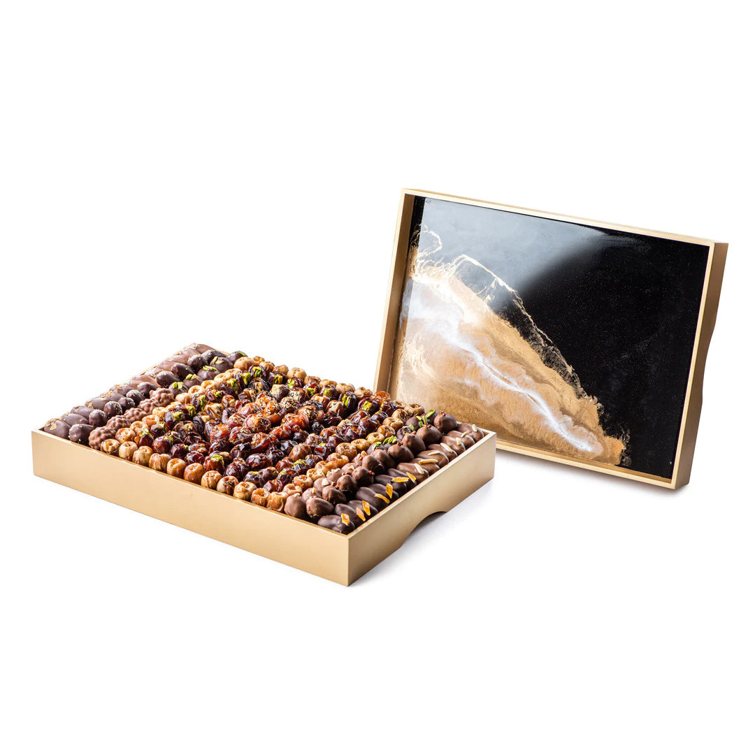 Resin Desert Tray & Emirati Dates Gift Set