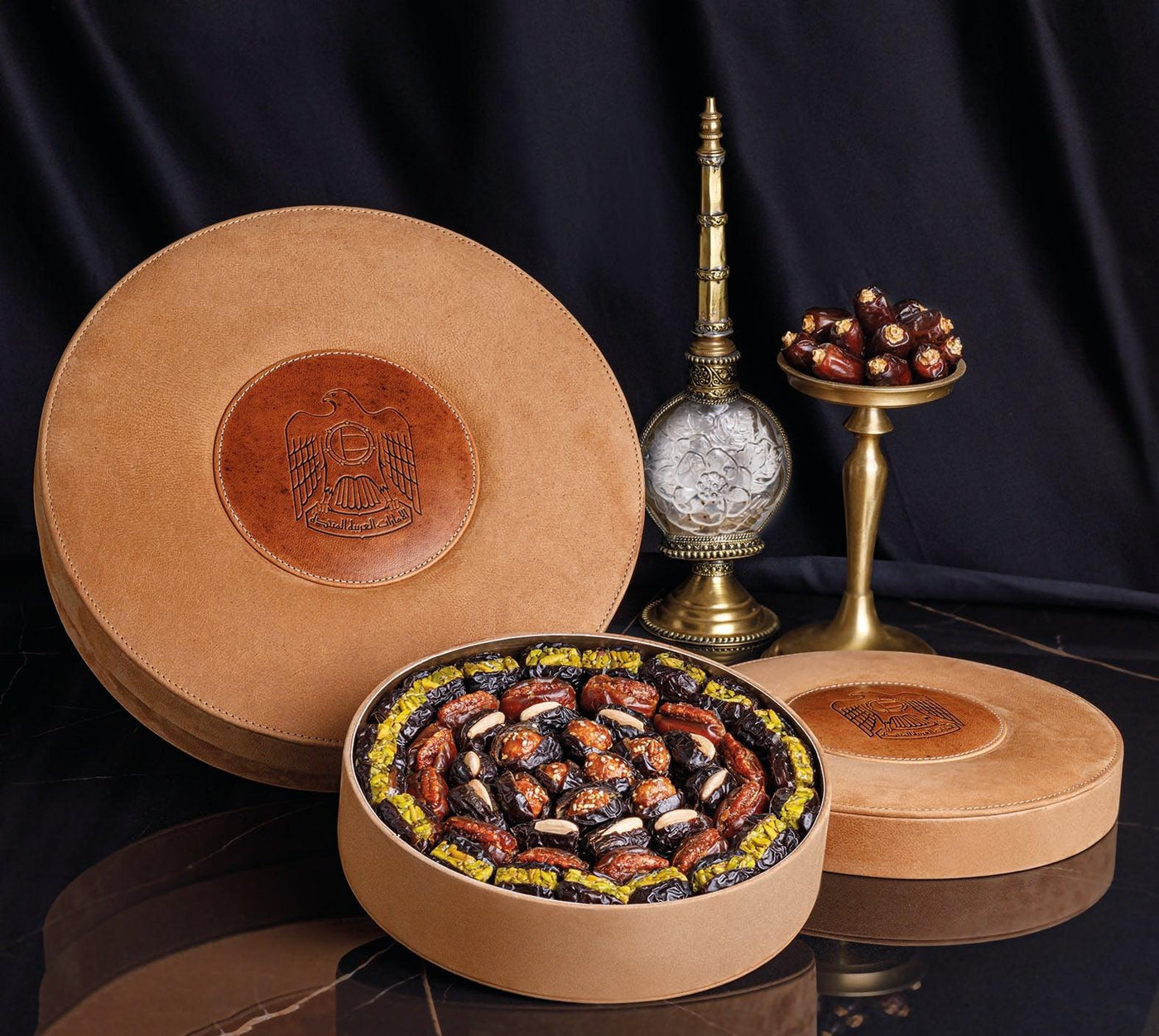 Camel Leather Box
