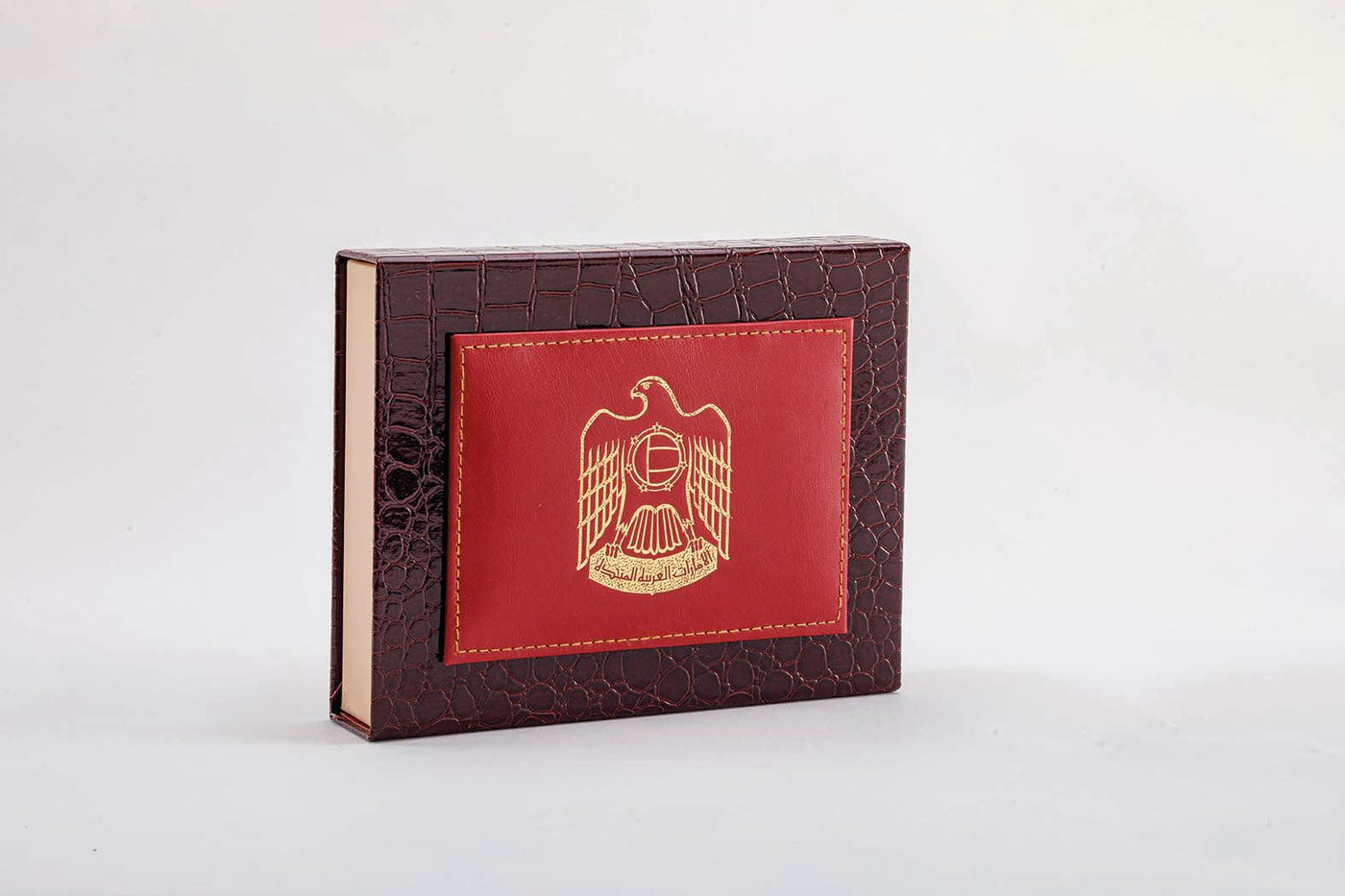 Leather Box with UAE Logo