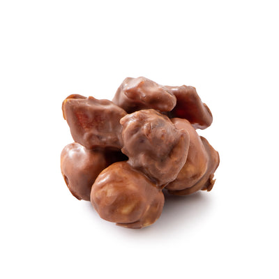 Milk Chocolate-Covered Kholas Dates With Hazelnut Rocher
